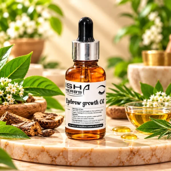 Eyebrow Growth Oil – Isha Herbs