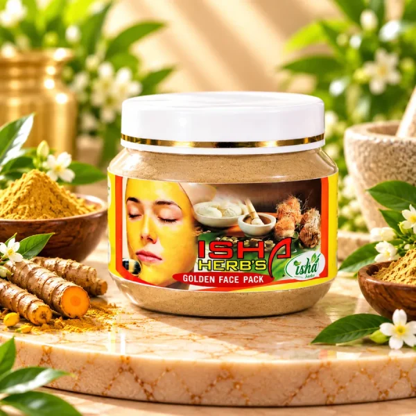 Golden Face Pack – Isha Herbs