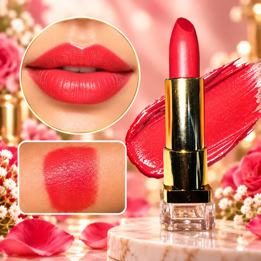 Lipstick – Cherry Red – Isha Herbs